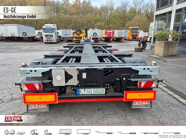 Swap body semitrailer KÖGEL PORT 45 TRIPLEX Containerchassis