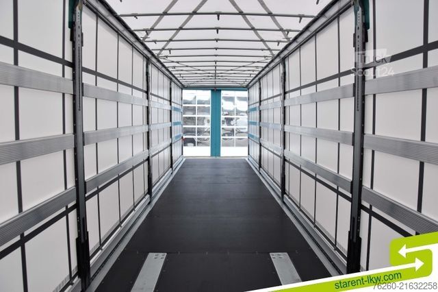 Open semitrailer with tarp SCHMITZ CARGOBULL Hubdach Liftachse XL u. Getränkezertifikat MIETE