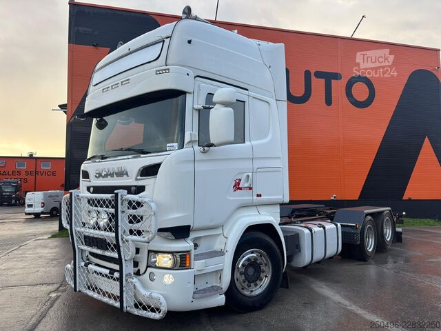 Кабина шасси Scania R 580 6x2 9 TON FRONT AXLE / RETARDER / DOUBLE ...