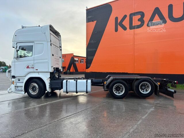 Кабина шасси Scania R 580 6x2 9 TON FRONT AXLE / RETARDER / DOUBLE ...