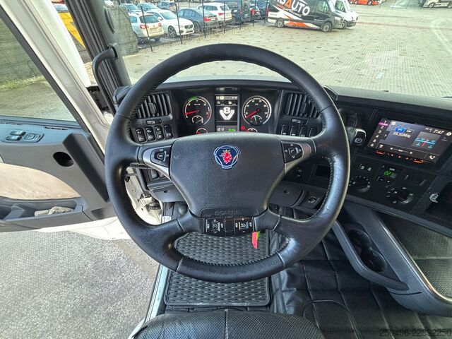 Кабина шасси Scania R 580 6x2 9 TON FRONT AXLE / RETARDER / DOUBLE ...