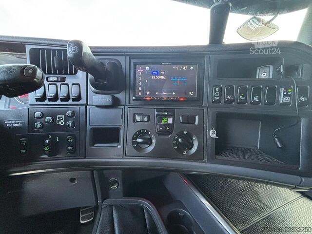 Кабина шасси Scania R 580 6x2 9 TON FRONT AXLE / RETARDER / DOUBLE ...