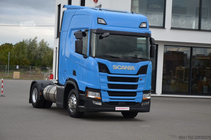 Standart çekici ünitesi Scania R 410 LNG / 2021r / ACC / NAVI / WAGA / LED / Z NIEMIEC / 1632