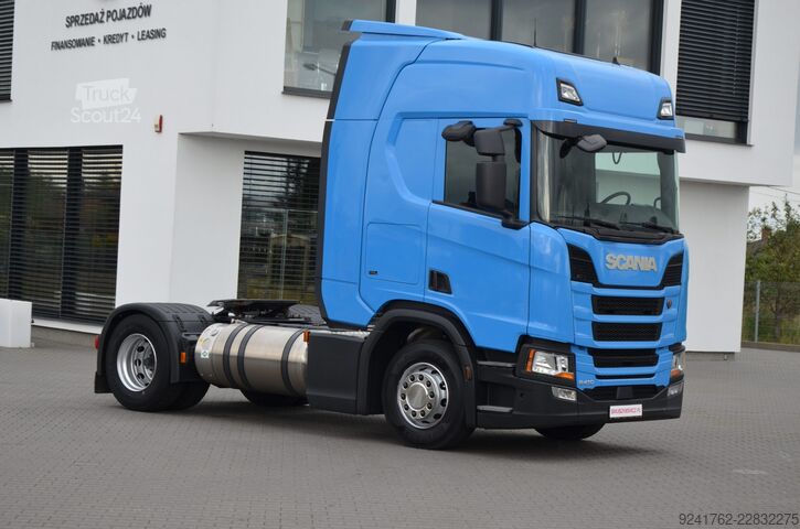 Standart çekici ünitesi Scania R 410 LNG / 2021r / ACC / NAVI / WAGA / LED / Z NIEMIEC / 1632