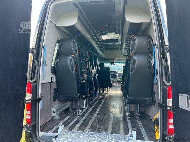 Minibus MERCEDES-BENZ Sprinter 519 ToJo - Rampe - Schienensystem
