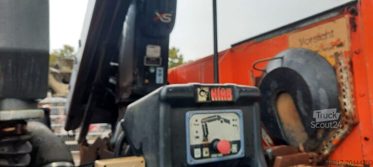 Lapos platós IVECO ML110-220 4x4 mit Kran+Funk