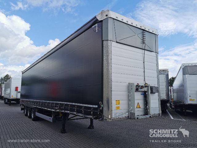 Open oplegger met zeil Schmitz Cargobull Curtainsider Mega Getränke