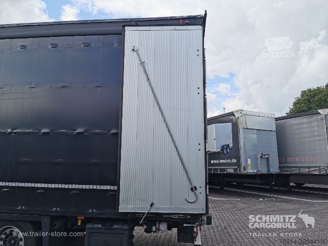 Open oplegger met zeil Schmitz Cargobull Curtainsider Mega Getränke
