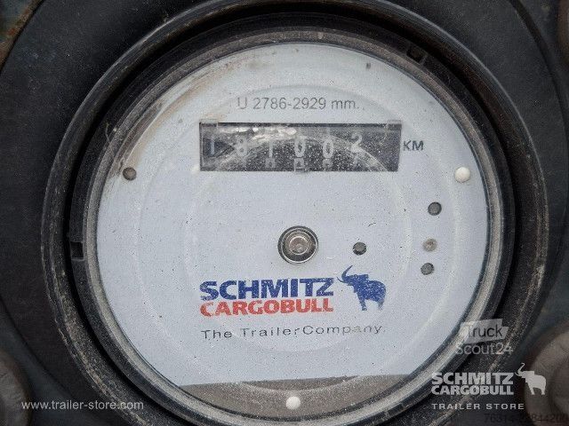 Open oplegger met zeil Schmitz Cargobull Curtainsider Mega Getränke