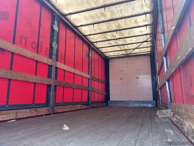 Συρόμενος μουσαμάς DAF CF 370 FA + Pacton MXD 218 / Curtainside Combi ...