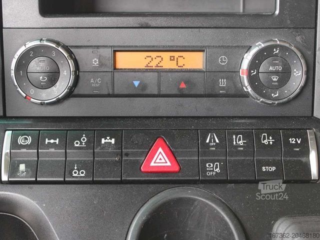 Camion plateau avec bâche MERCEDES-BENZ Actros 2542, 6X2, LIFTING AXLE + PANAV TVK18M