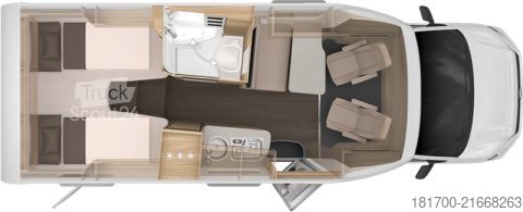 Polintegriran avtodom Knaus Van TI Plus 650 MEG Platinum Selection * TraumMobil*Automatik*Allrad*