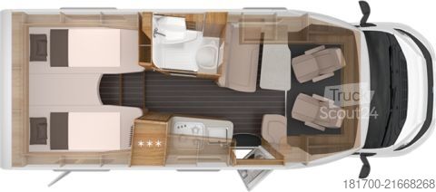 Polintegriran avtodom Knaus Sky TI 650 MEG *TraumMobil*Automatik*IC-Line*