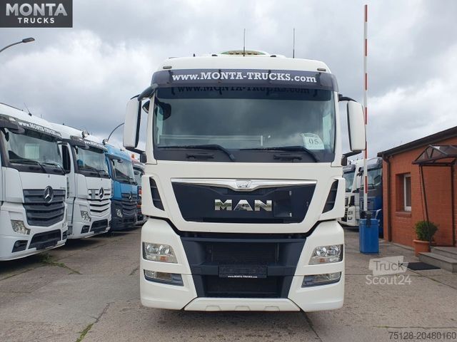 Camion plateau avec bâche MAN TGX 18.400, Euro6, Standklima,Edscha