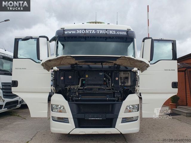 Camion plateau avec bâche MAN TGX 18.400, Euro6, Standklima,Edscha