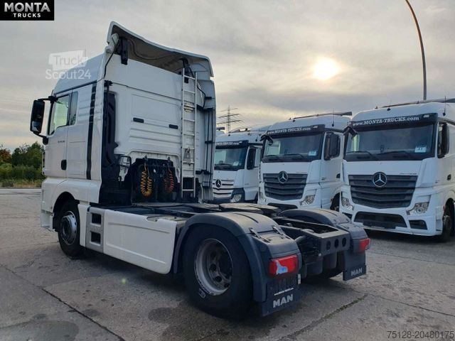 Standard dragbil MAN TGX 18.500, Retarder, Standklima,1.Hand, 2xStück