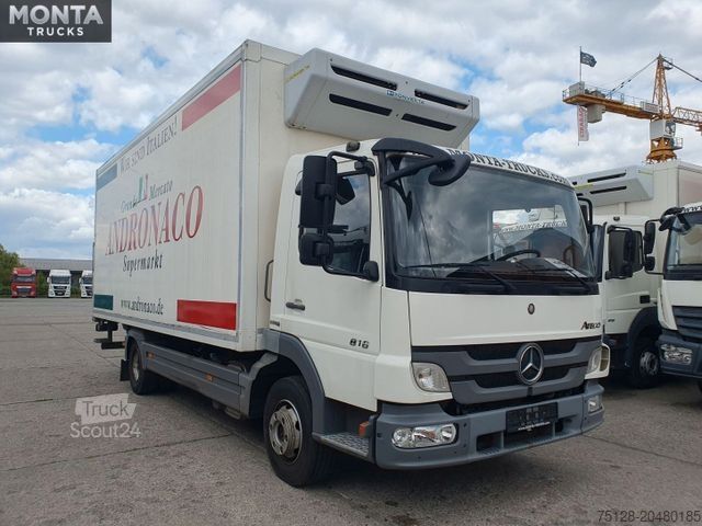 Kylskåpsbil MERCEDES-BENZ Atego 816L, Kühlkoffer, Euro5, Klima, LBWTüv