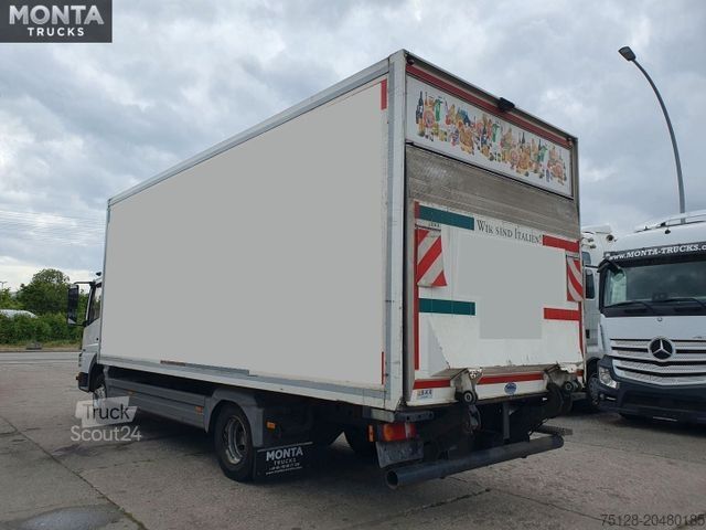 Šaldytuvo kėbulo furgonas MERCEDES-BENZ Atego 816L, Kühlkoffer, Euro5, Klima, LBWTüv