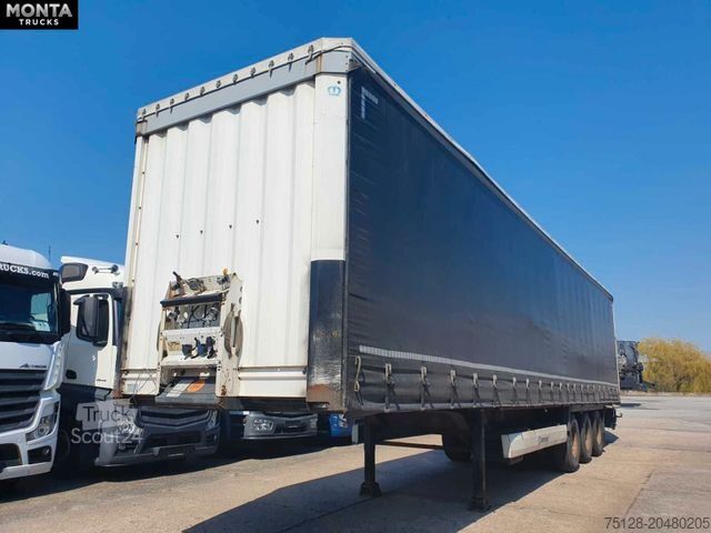 Открытый полуприцеп с тентом KRONE SD Planenauflieger, Edscha, Liftachse,BPW