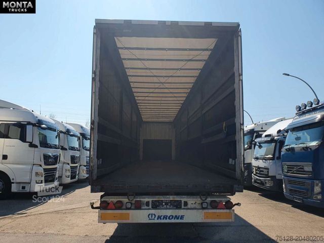 Открытый полуприцеп с тентом KRONE SD Planenauflieger, Edscha, Liftachse,BPW