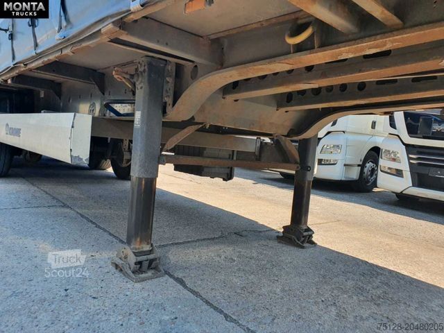 Открытый полуприцеп с тентом KRONE SD Planenauflieger, Edscha, Liftachse,BPW