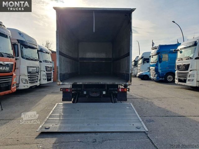 Vrachtwagen met bakwagen MAN TGL 8.180, Koffer, LBW, Schaltgetriebe,