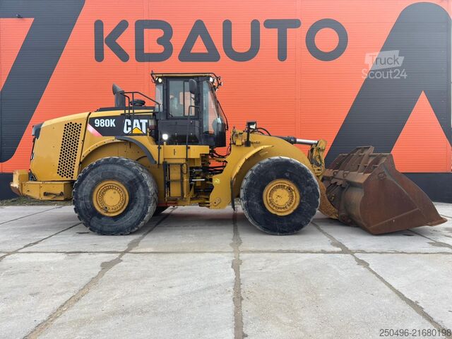 Ratinis krautuvas Caterpillar 980 K 4x4 AC / CENTRAL LUBRICATION