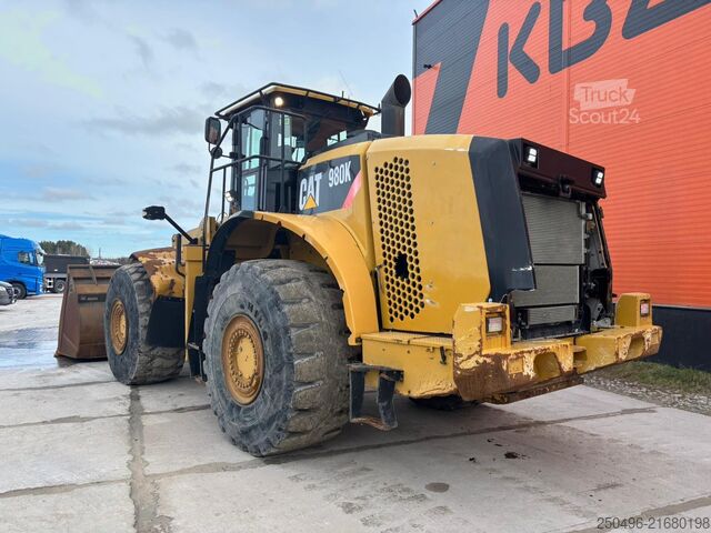 Ratinis krautuvas Caterpillar 980 K 4x4 AC / CENTRAL LUBRICATION