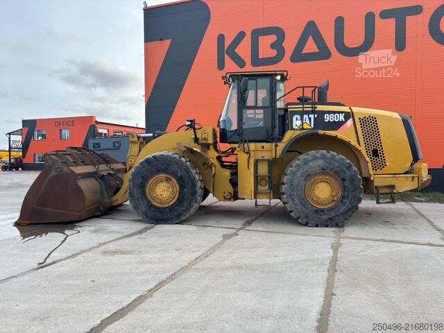 Ratinis krautuvas Caterpillar 980 K 4x4 AC / CENTRAL LUBRICATION