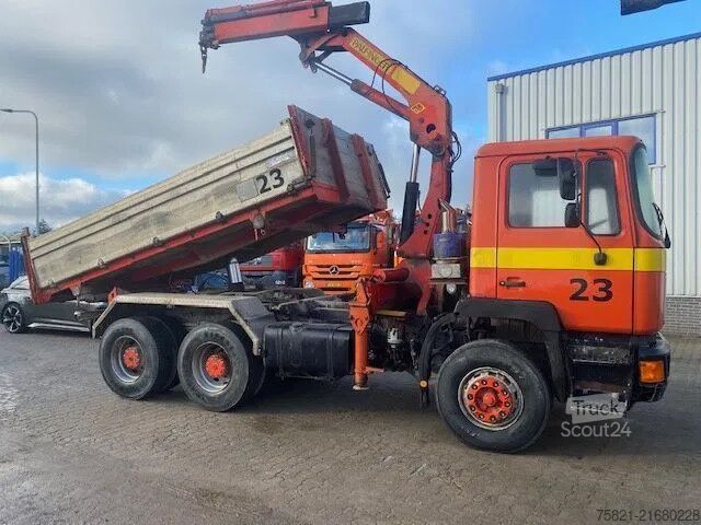 Camión grúa MAN 26.332 6x4 + Palfinger PK 12000