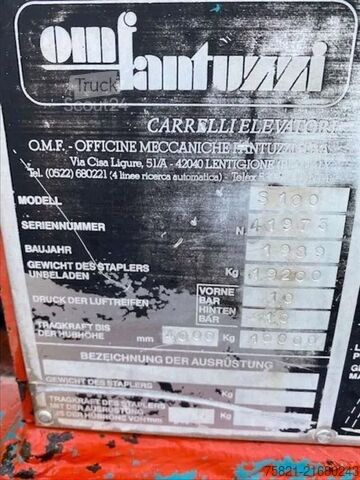 Chariot élévateur latéral Fantuzzi S100 Zijlader / Side loader