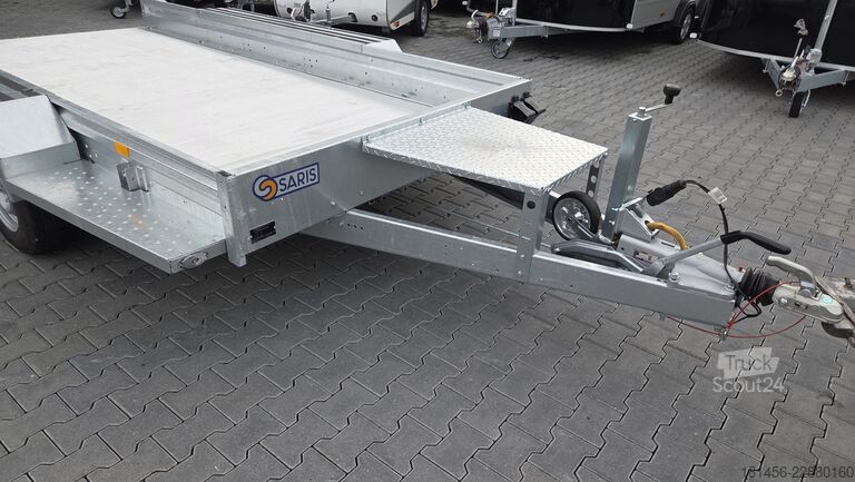 Zemiekrāvēja celtniecības tehnika Saris Magnum Tridem 3500kg Aluboden