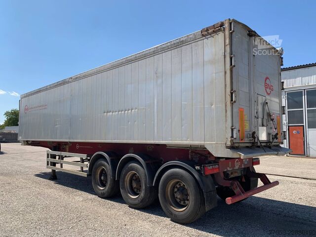 επικαθήμενο ανατρεπόμενο M&V 50m³ - Full Aluminium - Kombiklappe