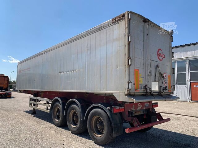 επικαθήμενο ανατρεπόμενο M&V 50m³ - Full Aluminium - Kombiklappe