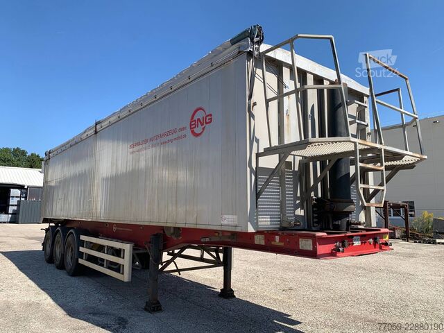 επικαθήμενο ανατρεπόμενο M&V 50m³ - Full Aluminium - Kombiklappe