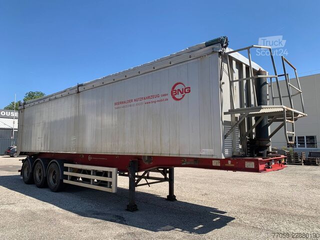 επικαθήμενο ανατρεπόμενο M&V 50m³ - Full Aluminium - Kombiklappe