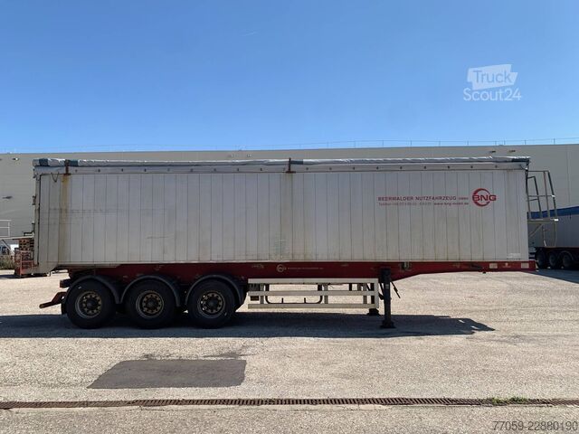 επικαθήμενο ανατρεπόμενο M&V 50m³ - Full Aluminium - Kombiklappe