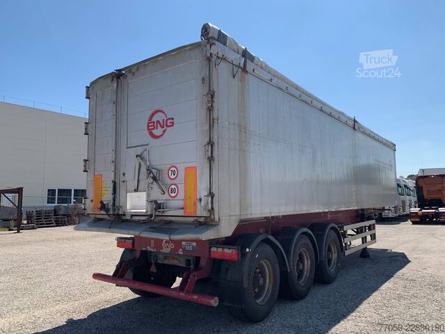 επικαθήμενο ανατρεπόμενο M&V 50m³ - Full Aluminium - Kombiklappe