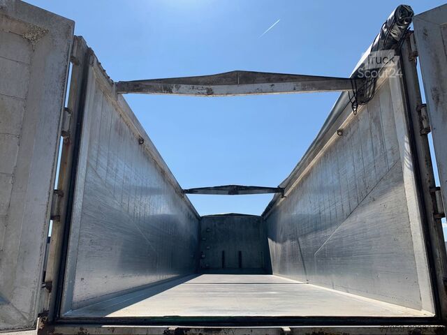 επικαθήμενο ανατρεπόμενο M&V 50m³ - Full Aluminium - Kombiklappe
