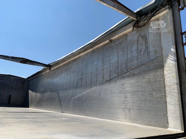 επικαθήμενο ανατρεπόμενο M&V 50m³ - Full Aluminium - Kombiklappe