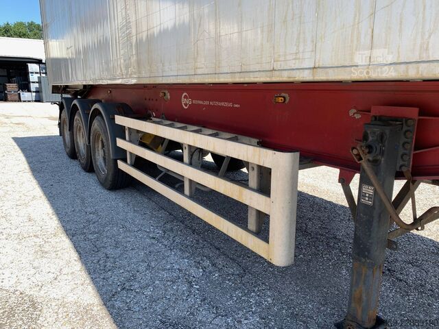επικαθήμενο ανατρεπόμενο M&V 50m³ - Full Aluminium - Kombiklappe