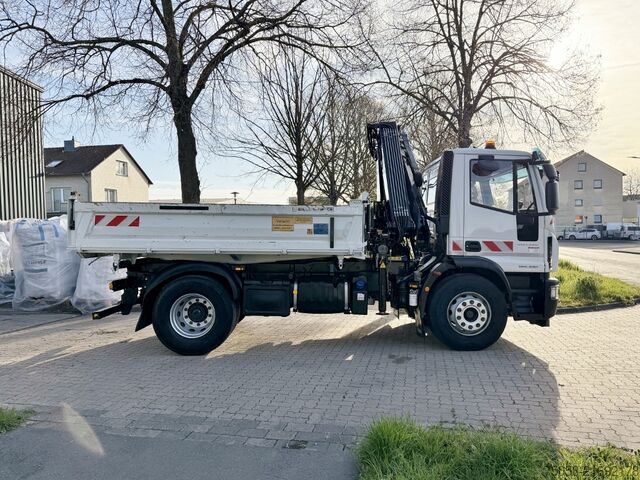 Autokran Iveco 180E - 80 TKm - EURO6 - Kipper - Kran