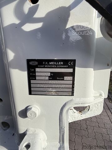 Autokran Iveco 180E - 80 TKm - EURO6 - Kipper - Kran