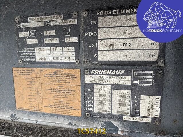 Bīdāmie tentiņi Fruehauf PLSC