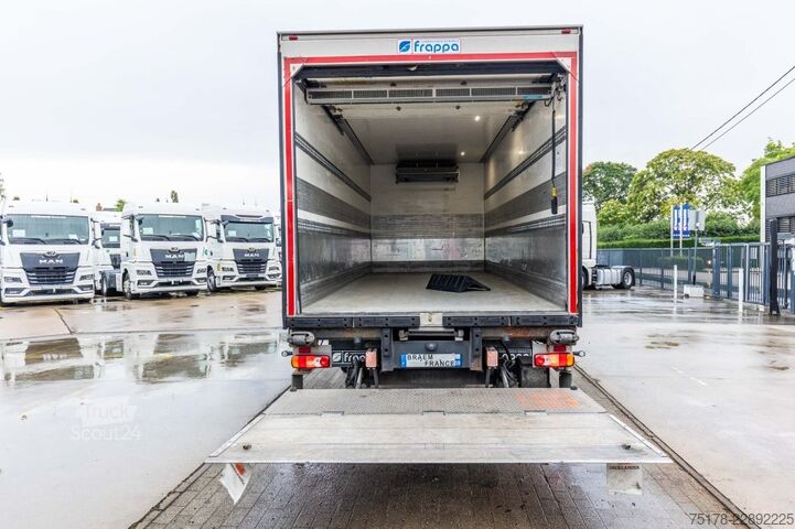 Kühl-/Tiefkühltransport RENAULT D14.280 DXI+INTARDER+CARRIER SUPRA 750+DHOLLANDIA
