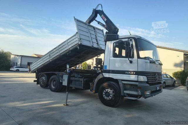 Sklápěcí vůz Mercedes-Benz Actros 1831 GRU E RIBALTABILE