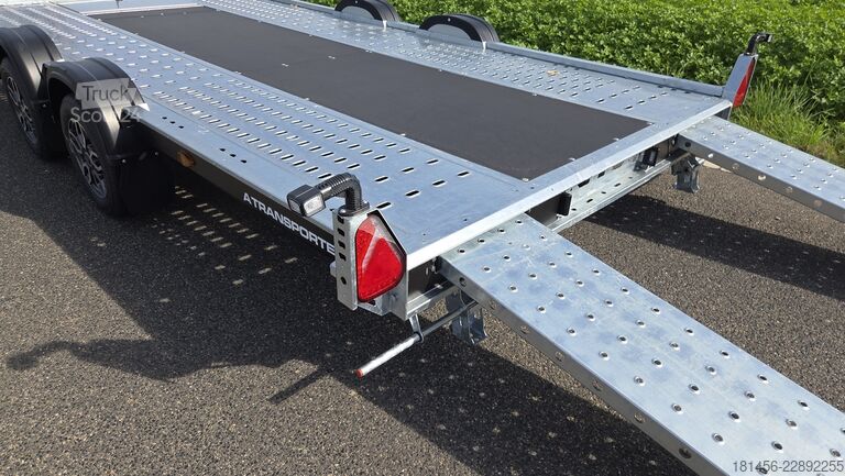 Prikolica za prevoz automobila Brian James Trailers A4 Serie 130-4019-27-2 black Classic