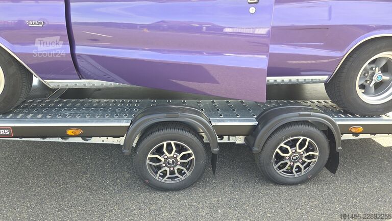 Prikolica za prevoz automobila Brian James Trailers A4 Serie 130-4019-27-2 black Classic