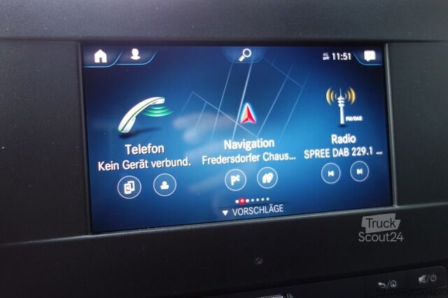 Slēgtais furgons mercedes-benz Sprinter 516 CDI Kasten L2H1 360°KAM/NAVI/SITZHZ