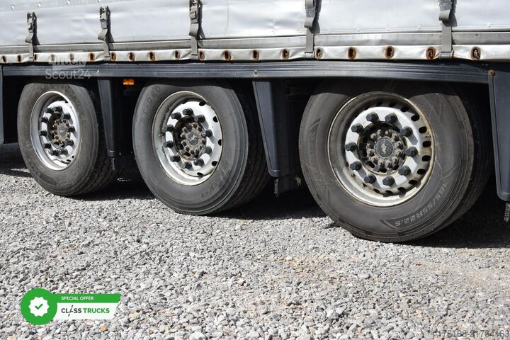 Auflieger mit Pritsche & Plane SCHMITZ CARGOBULL SCS24/L Varios